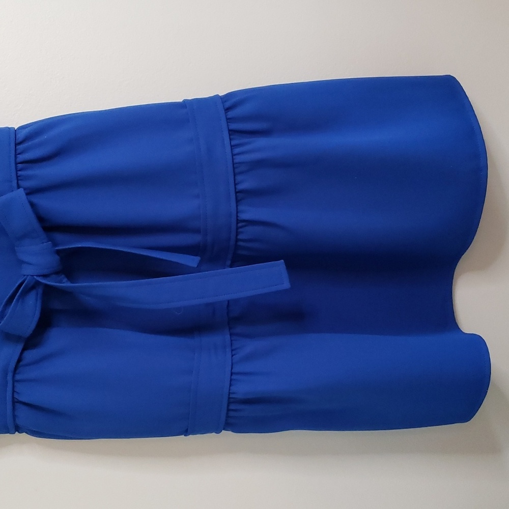 Tory burch cobalt blue dress - Picture 3 of 16